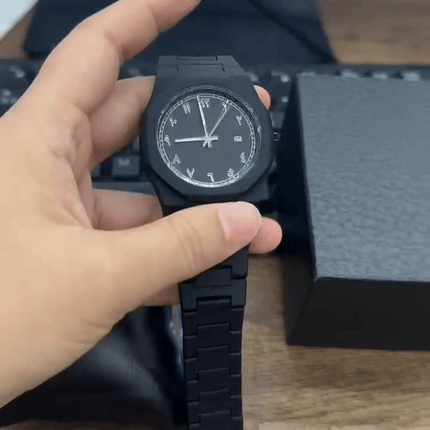 Stainless Steel Arabic Watch